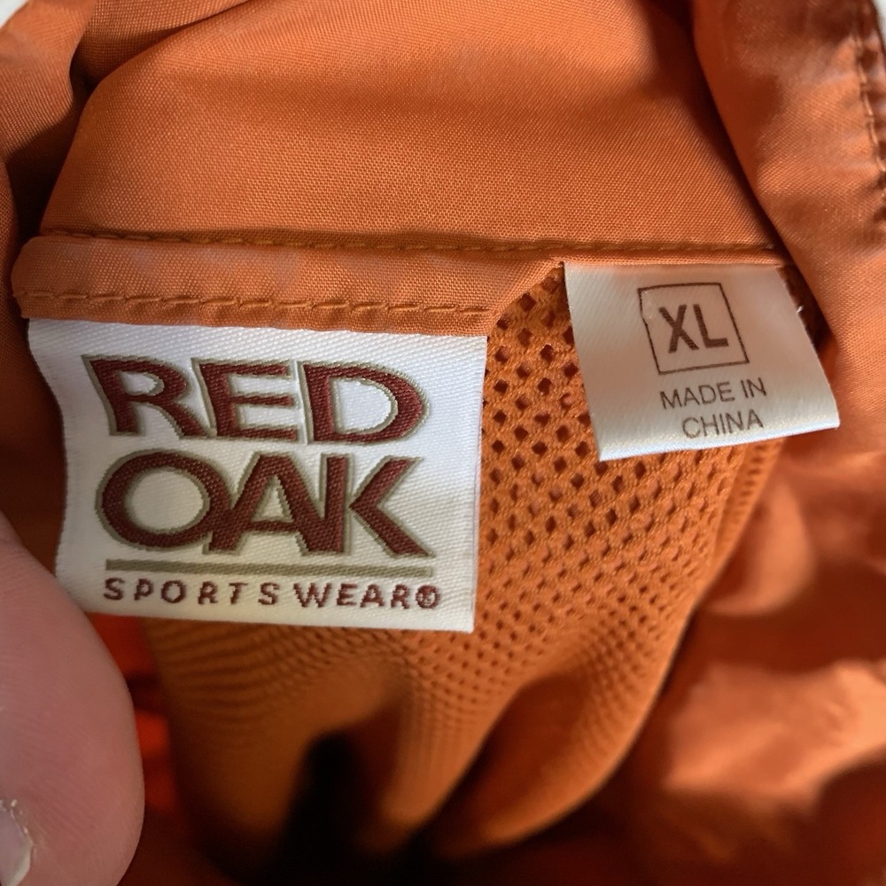 Vintage Texas Longhorns Track Suit Mens XL Burnt Orange Red Oak Jacket And Pants - Picture 9 of 16